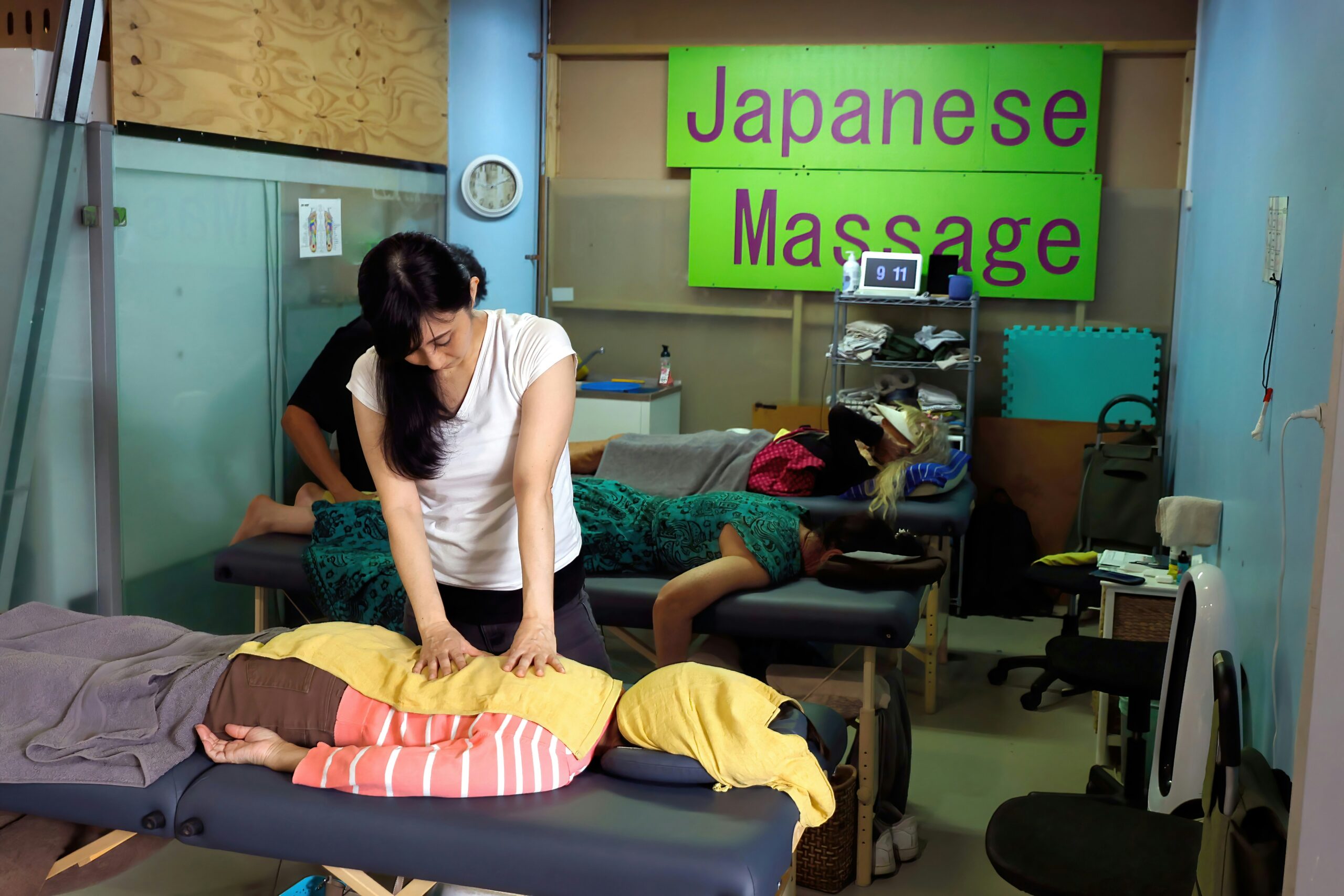 Le Shiatsu, la pression qui libere